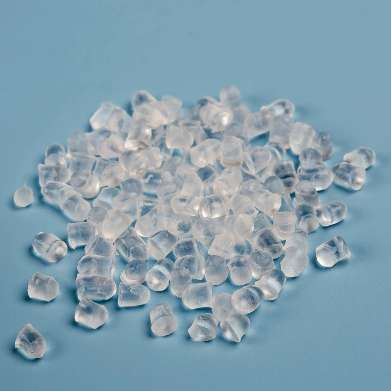 Plastic Raw Material Virgin Flexible PVC Granules Transparent for Shoes